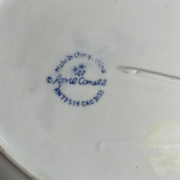 April Cornell Iris Platter - Picture 6 of 6